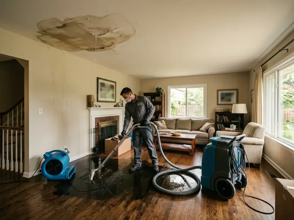 attic-pipe-burst-ceiling-drip-008 — frequently asked questions, Water Damage Restoration & Carpet Care in Princeton, NJ